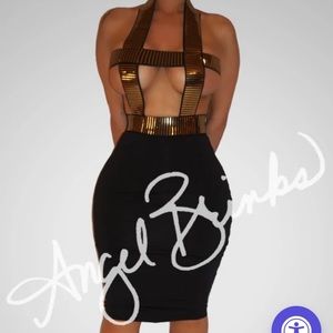 Angel Brinks SHOCK dress. Never been worn. Great condition